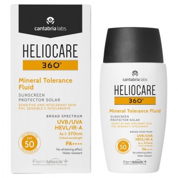 heliocare 360o mineral tolerance fluid 50ml