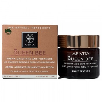 apivita queen bee crema antienvejecimiento textura ligera 50 ml
