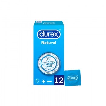 durex natural plus 12 preservativos